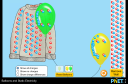 Screenshot of the simulation Balloons and Static Electricity