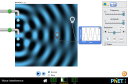Screenshot of the simulation Wave Interference