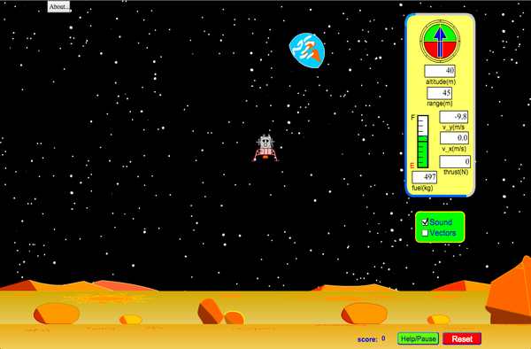 Lunar Lander Screenshot