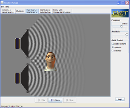 Screenshot of the simulation Sound